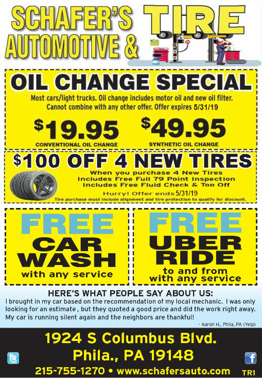 Special Deals - Schafer's Auto Center - Philadelphia, PA